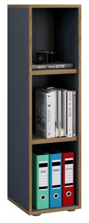 VCM Estante De Madera Vcm De Pie Gabinete De Archivo De Ahorro De Espacio Dimensiones Aprox. Al. 110 X An. 30 X T. 33 Cm Estante Elegante Estante De Ofici