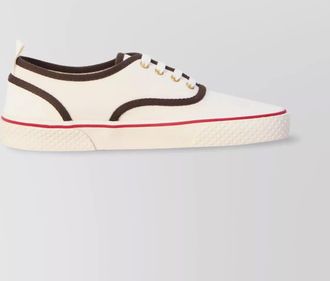 Valentino Garavani canvas nojoke low-top sneakers
