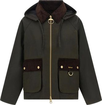 Barbour Jassen, Dames, Groen, XS, Katoen, Carville Jacket