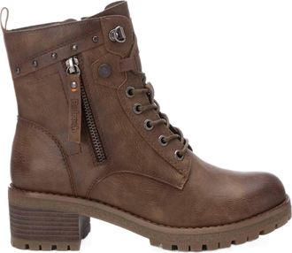 Xti Womens Casual Ankle Booties In Camel