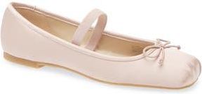 Dolce Vita Ginata Ballet Flat in Blush Satin at Nordstrom Rack, Size 6.5
