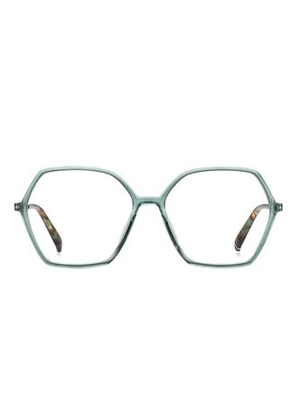 Tommy Hilfiger geometrische bril - Blauw