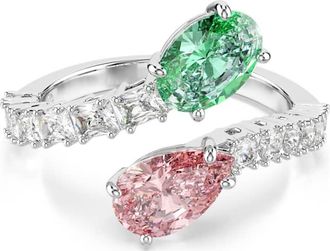 Swarovski Ariana Grande x Swarovski Crystal Open Ring, Size 55