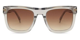 David Beckham DB 7000/S FLAT 63M/HA Mens Sunglasses Grey Size 54