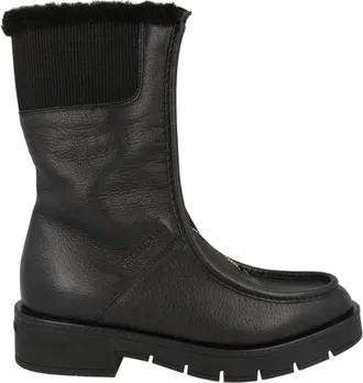 Ferragamo Montse Fur Ankle Boots