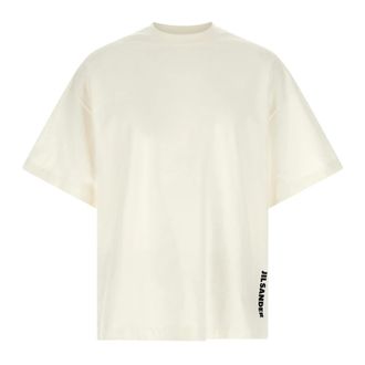 Jil Sander T-Shirts, male, White, Size: M T-Shirts