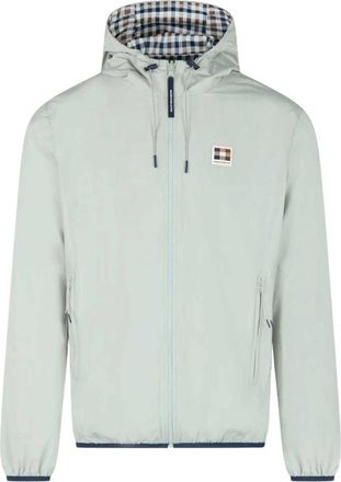 Aquascutum RLG Badge Reversible Sailor Jacket - Heren - Zomerjassen - Groen - L - Polyester - Jassen