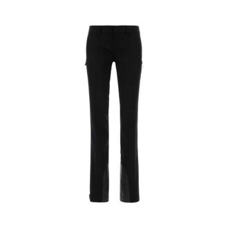 Dsquared2 Dames, Broeken, Zwart, Maat: S Wol