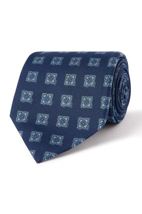 Drake's + HIM 8cm Printed Silk Tie