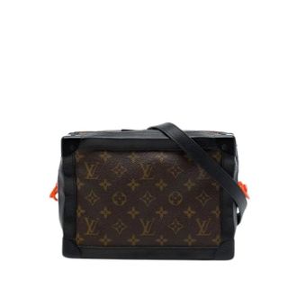 Louis Vuitton Pre-owned Soft Trunk - Dames - Pre-owned - Bruin - Maat: ONE Size Leer
