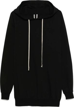 Rick Owens Felpa con coulisse - Nero