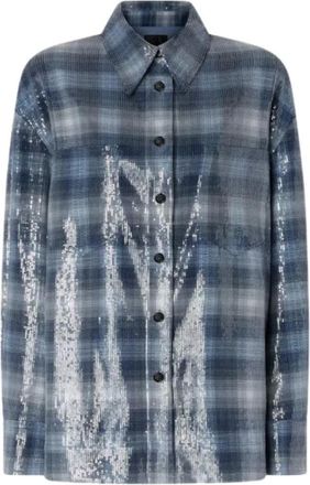 Pinko Pinko, Donna, Camicette, Blu, XS, new