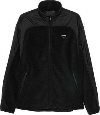 Prada Logo-plaque Panelled Jacket