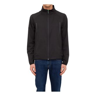 HUGO BOSS Jassen, Heren, Zwart, L, Nero Light Jacket