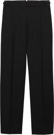 Prada Pantaloni dritti in lana - Nero