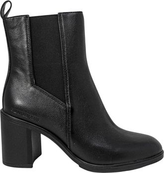 Calvin Klein Jeans Jada Chelsea Boots Zwart Leer