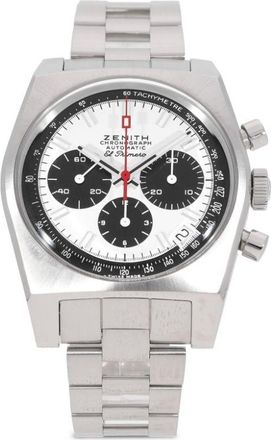 Zenith 2021 pre-owned El Primero Chronomaster Revival 37mm - unisex - stainless steel/Sapphire - One Size - Silver