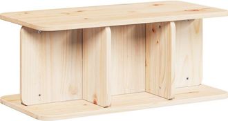 vidaXL Vidaxl - Coffee Table Natural 80 x 39.5 x 33.5 cm Solid pine wood