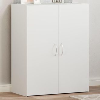 vidaXL Armario Archivador Madera De Ingenier&iacute;a Blanco 60x32x77,5 Cm Vidaxl