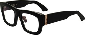 Bugatti Mens 51mm Eyeglasses 48M-MBK-RX-AF