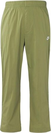 Nike Mens Nike Solid Color Logo Embroidered Straight Sports Pants/Trousers/Joggers Autumn Green DM6824-334