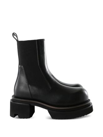 Rick Owens Boots Leather Beatle Bogun