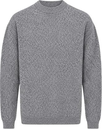 Daniele Fiesoli Truien & Vesten, Heren, Grijs, 2Xl, Wol, Paricollo Knit