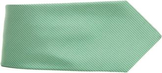 Kiton Fantasy Zijden Stropdas met 7 Folds - Heren - Stropdassen - Groen - ONE Size - Accessoires