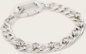 AllSaints Brass Mabel Chain Bracelet, Size: One Size