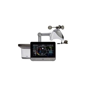 TFA Dostmann Tfa Dostmann - Estaci&oacute;n Meteorol&oacute;gica Wlan View Pro 6 En 1, 35.8003.01, Con Sensor Exterior De Viento, Temperatura/humedad, Con Pluvi&oacute;metro, Presi&oacute;n D