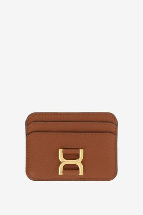 Chlo&eacute; Kartentui aus genarbtem Leder Marcie