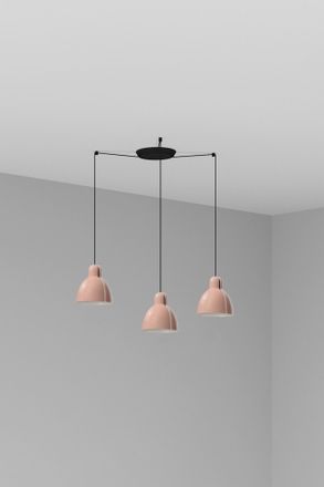 Faro Barcelona Venice 3l Colgante Rosa