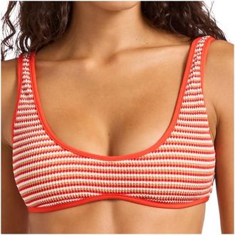 Seafolly Horizons Scoop Neck Bikini Top Bikini-Top f&uuml;r Damen | bunt