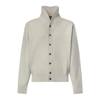 Jacquemus Le Cardigan Pelota - Heren - Truien - Beige - Maat: M Zijde