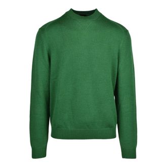 A|X Armani Exchange Trui met ronde hals - Heren - Truien - Groen - Maat: S Katoen