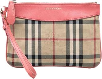 Burberry Pre-owned Tela clutches - - Pre-owned - Donna - Beige - ONE SIZE