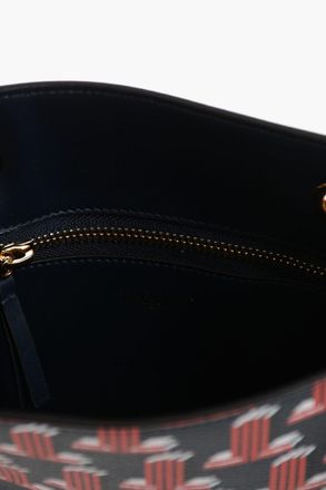 Lanvin Borsa A Spalla In Ecopelle Con Motivo Monogram Lanvin