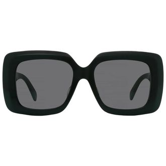Celine Celine 3 Dots Smoke Square Ladies Sunglasses CL40263F 01A 54