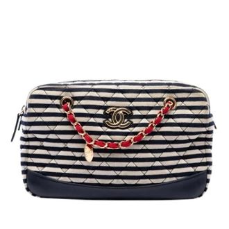 Chanel Pre-owned Vintage Schoudertas - Dames - Pre-owned - Veelkleurig - Maat: ONE Size Leer