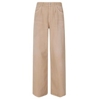 Dondup Maggie Wide Leg 5 Tasche - - Jeans - Donna - Marrone - W26