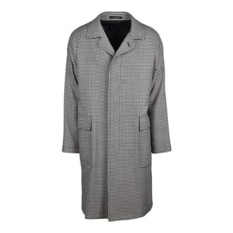 Tagliatore Cappotto - Heren - Mantel - Veelkleurig - L - Wol - Jassen