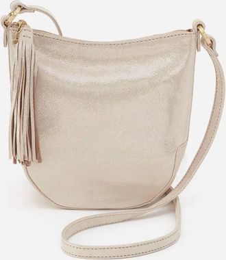 Hobo Womens Lexi Crossbody Bag In Sand Shimmer