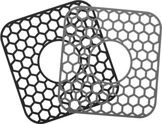 No Brand Piezas De Tapete De Drenaje De Silicona, Tapete Antigoteo, Protectores De Fregadero Para Fregadero De Cocina, Tapete Antigoteo Peque&ntilde;o, Tapete Para Fr