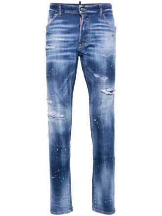 Dsquared2 Cool Guy skinny-cut jeans - men - Elastane/Polyester/Cotton/Cotton/Polyester - 48 - Blue