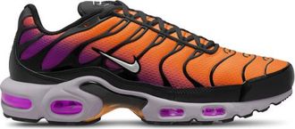 Nike Mens Air Max Plus - Running Shoes Orange/Photon Dust/Black Size 10.0
