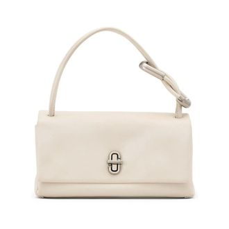 Marc Jacobs Tassen, Dames, Wit, ONE Size, Leer, Mini Dual Bag