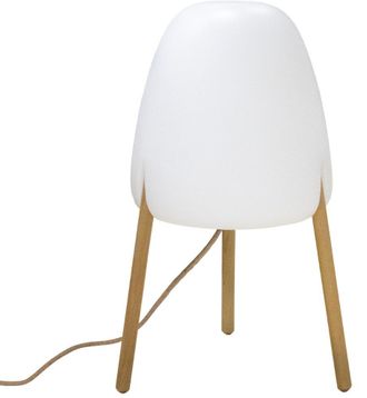 OEM Rocket 70 Cm Di Altezza. Lampada Da Terra Senza Fili Per Interni Ed Esterni Con Cavo Di Iuta. Luce Led Calda O Fredda. Prodotto In Spagna