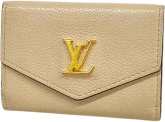 Louis Vuitton Portafoglio Tri-fold Pre-owned - - Pre-owned - Donna - Beige - ONE SIZE