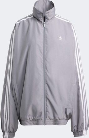 adidas (WMNS) adidas Adilenium Season 3 Oversized Track Jacket Asia Sizing Grey JD3394