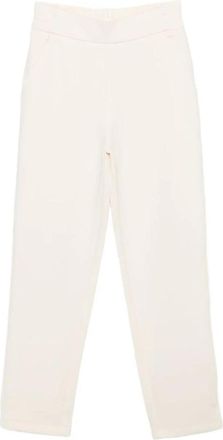 Emporio Armani Comfort Double Jersey Broek - Dames - Sweatpants - Beige - M - Katoen - Broeken